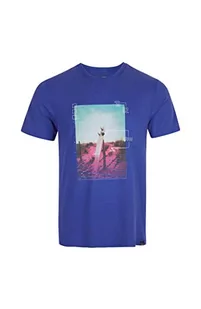 O'Neill Męski T-shirt z krótkimi rękawami, Bays podkoszulek (3 sztuki), 15013 Surf The Web niebieski, L-XL - Koszulki męskie - miniaturka - grafika 1