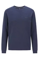 Swetry męskie - BOSS sweter męski salbo, granatowy, XS - miniaturka - grafika 1