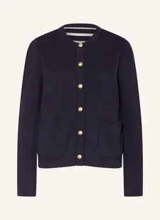 Tommy Hilfiger Dwustronny Kardigan blau - Swetry damskie - miniaturka - grafika 1