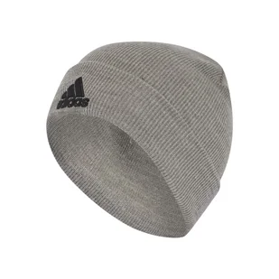 Czapka zimowa ADIDAS LOGO BEANIE CUF IY7665 – Szary - Czapki damskie - miniaturka - grafika 1