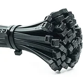 Inne mocowania - ERKO Opaska kablowa UV czarna 100szt. OPK_2,5-160-UVC/100 ERKO OPK_2,5-160-UVC/100/ERK - miniaturka - grafika 1