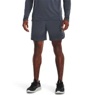 Spodenki męskie - Męskie Spodenki UNDER ARMOUR UA ARMOURPRINT PEAK WVN STS 1376788-044 – Szary - miniaturka - grafika 1