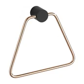 Wieszaki łazienkowe - Mexen Aron Ring Wieszak Na Ręczniki Rose Gold - miniaturka - grafika 1