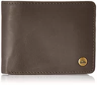 Portfele - Quiksilver Mac - potrójnie składany skórzany portfel męski EQYAA03940, czekoladowobrązowy, L, Casual - miniaturka - grafika 1