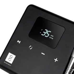 Frezarka OCHO TECHNIC 65W czarna - Frezarki do paznokci - miniaturka - grafika 9