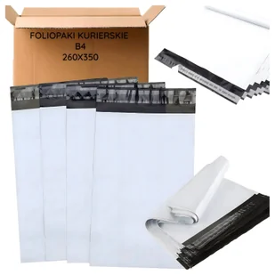 EXTRALINK FOLIOPAKI KURIERSKIE BIAŁE B4 260X350 50 SZT - 006 - Księgarnia OUTLET EXTRALINK FOLIOPAKI KURIERSKIE BIAŁE B4 260X350 50 SZT - 006 - Księgarnia OUTLET - miniaturka - grafika 1