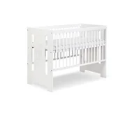 Łóżeczka i kojce - KLUPŚ - Łóżeczko dziecięce SAFARI 120x60 cm zajączek sosna/biały - miniaturka - grafika 1