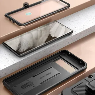 Oryginalne Etui GOOGLE PIXEL 8 PRO Supcase Unicorn Beetle Pro czarne - Etui i futerały do telefonów - miniaturka - grafika 3