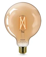 Systemy inteligentnych domów - Philips Smart filament bursztynowa E27 G125 7 W 50 W, WW-CW - miniaturka - grafika 1