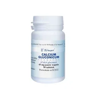 Witaminy i minerały - Farmapol ZAKŁAD CHEMICZNO-FARMACEUTYCZNY SP. Z O.O. Calcium Gluconicum 45 mg 50 - miniaturka - grafika 1