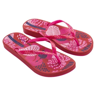 Klapki japonki damskie Ipanema 83325 ANAT NATURE VII FEM RED 38 - Klapki i japonki damskie - miniaturka - grafika 1