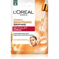 Maseczki do twarzy - L'Oreal Revitalift Clinical Vitamin C Serum-maska 28g - miniaturka - grafika 1