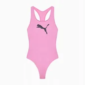 Stroje kąpielowe - PUMA KOSTIUM KĄPIELOWY SWIM RACERBACK 93813703 r 116 - miniaturka - grafika 1
