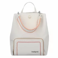 Plecaki - Desigual Prime Plecak miejski 34.5 cm weiss - miniaturka - grafika 1