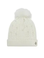 Czapki dla dzieci - Guess Czapka J3BZ05 Z39H0 Écru - miniaturka - grafika 1