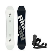 Deski snowboardowe - Zestaw snowboard Ride Zero Junior 142 cm + wiązania K-1 - miniaturka - grafika 1