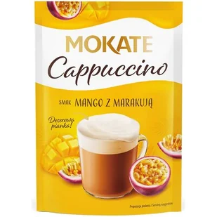 Kawa Cappuccino MOKATE o smaku Mango Marakuja 40g - Kawa - miniaturka - grafika 1