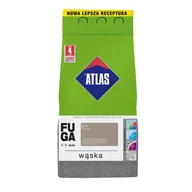 Fugi - ATLAS Fuga wąska 211 cementowy 5 kg - miniaturka - grafika 1