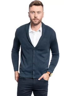 Męski Sweter Rozpinany Mustang Edgar Sc Cardigan 1009136 4085-M - Swetry męskie - miniaturka - grafika 1