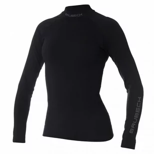 Damski longsleeve termoaktywny BRUBECK EXTREME THERMO - Koszulki sportowe damskie - miniaturka - grafika 1