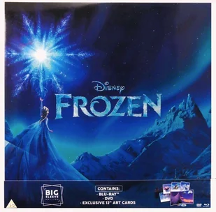 Frozen (Kraina lodu) (Big Sleeve Edition) - Filmy animowane Blu-Ray - miniaturka - grafika 1