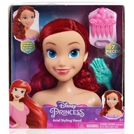 Lalki dla dziewczynek - Lalka JUST PLAY Disney Princess Głowa do stylizacji Mała Syrenka Ariel 87046 - miniaturka - grafika 1