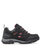 Buty trekkingowe damskie - Regatta Trekkingi Lady Holcombe Iep Low RWF572 Czarny - miniaturka - grafika 1