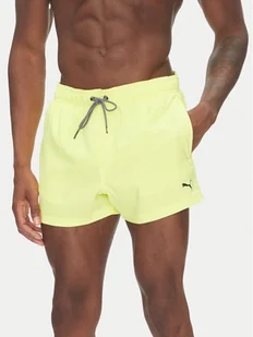 Puma Szorty kąpielowe 907658 Żółty Regular Fit - Kąpielówki męskie - miniaturka - grafika 1