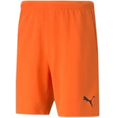 Spodenki męskie - Spodenki Męskie Puma Teamrise Short Pomarańczowe 704942 08-Xl - miniaturka - grafika 1