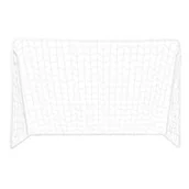 Piłka nożna - BR240P 2w1 BRAMKA Z SIATKĄ I PANELEM DO CELOWANIA 240x150cm NILS - miniaturka - grafika 1