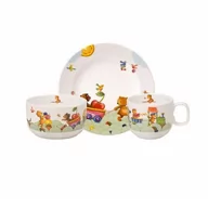 Zestawy naczyń dla dzieci - Villeroy & Boch Naczynia dziecięce Hungry as a Bear 3 el. 14-8665-8427 - miniaturka - grafika 1