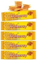 Ciastka - Lewiatan Krakersy Solone 175g - Chrupiąca Przekąska - miniaturka - grafika 1