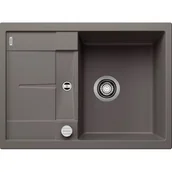 Zlewozmywaki - Zlewozmywak granitowy BLANCO Metra 45 S Compact Silgranit Wulkaniczny szary 527285 - miniaturka - grafika 1