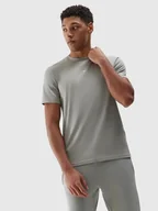 Koszulki męskie - T-shirt gładki bawełniany męski 4F - miniaturka - grafika 1