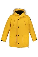 Kurtki męskie - JP 1880 Męska kurtka parka, żółta kukurydziana, XXL - miniaturka - grafika 1