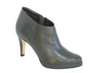 Botki damskie - Buffalo 7134-318 Damskie sztyblety gładka skóra szare, szary - szary - 38 EU - miniaturka - grafika 1