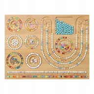 Biżuteria - akcesoria - Organizer forma do nawlekania koralików do tworzenia biżuterii naszyjników - miniaturka - grafika 1