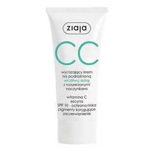 Ziaja CC krem wyciszający do wrażliwej skóry 50ml - Kremy CC - miniaturka - grafika 1