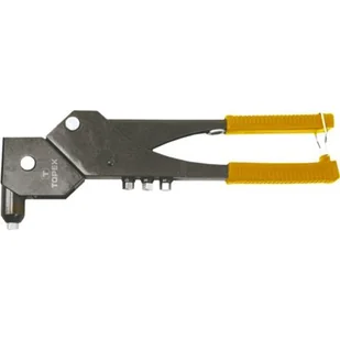 TOPEX nitownica boczna do nitów aluminiowych 43E713 wielopozycyjna głowica - Nitownice - miniaturka - grafika 1