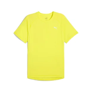 Męska koszulka do biegania VELOCITY PUMA Lemon Sherbert Yellow - Koszulki sportowe męskie - miniaturka - grafika 1