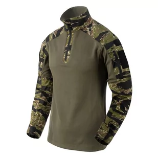Helikon - Bluza MCDU Combat Shirt - Tiger Stripe / Olive Green - BL-MCD-SP-6202A - Odzież taktyczna i umundurowanie - miniaturka - grafika 1