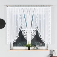 Firany - Firanka gotowa żakardowa ROZALIA 250x140 019370-001 - miniaturka - grafika 1