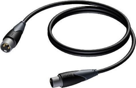 Kabel PROCAB CLD953/3, DMX AES/ EBU XLR M do XLR F 3m