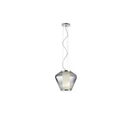 Lampy sufitowe - Redo 01-1140 - Żyrandol na lince FUSION 1xE27/42W/230V śr. 38 cm szary - miniaturka - grafika 1