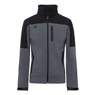 Kurtki męskie - Izas izas legan męska kurtka softshell, czarny, xxxl IMWSF00438BK/DG3XL - grafika 1