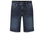 Spodenki męskie - LIVERGY® Bermudy męskie z jeansu dresowego (Ciemnoniebieski, 54) - miniaturka - grafika 1