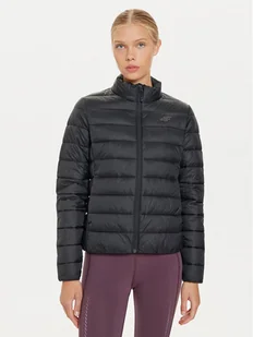 4F Kurtka zimowa 4FWAW24TDJAF467 Czarny Slim Fit - Kurtki damskie - miniaturka - grafika 1