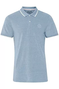 Blend BHBHNATE koszulka polo, męska koszulka polo, 100% bawełna, Niagara Blue (74628), XXL - Koszulki męskie - miniaturka - grafika 1