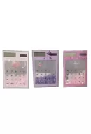 Kalkulatory - Kalkulator przezroczysty z płynnym brokatem MIX - miniaturka - grafika 1