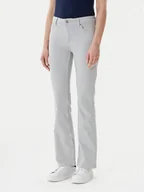 Spodnie damskie - Mustang Jeansy Shelby 1016549 Beżowy Bootcut Fit - miniaturka - grafika 1